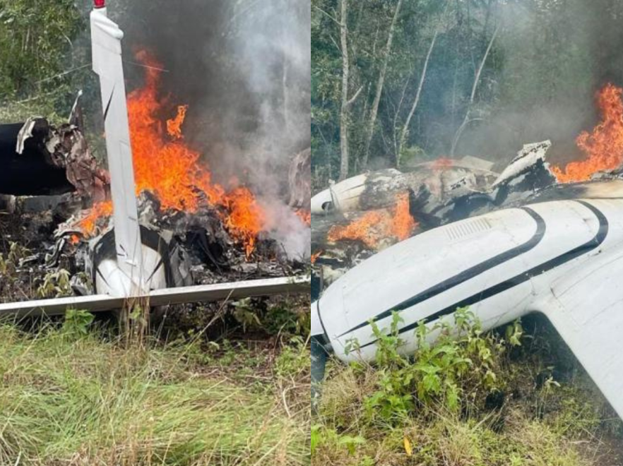 Avião Peruano com 500kg de Drogas Invade Espaço Aéreo Brasileiro e é Interceptado pela FAB