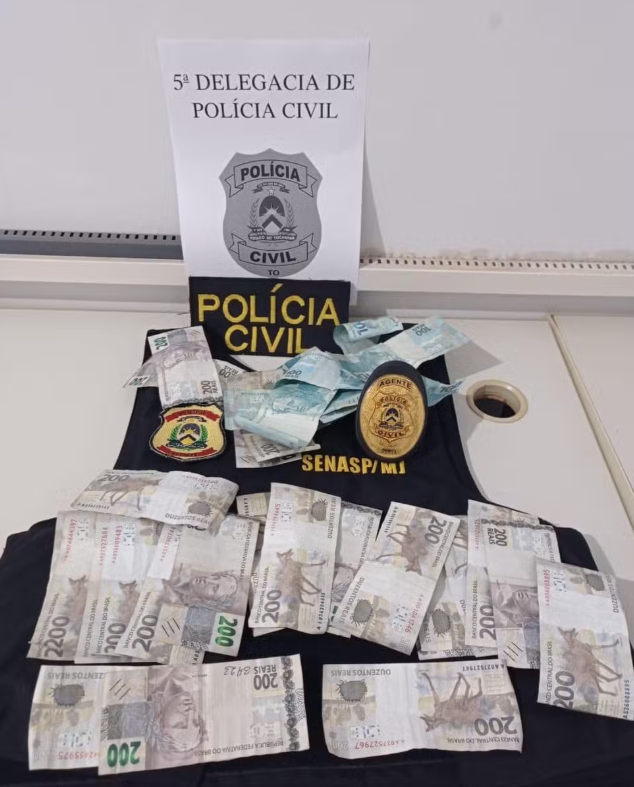 Polícia recupera cofre com R$ 5,6 mil furtado de residência em Palmas; objeto foi encontrado em comércio