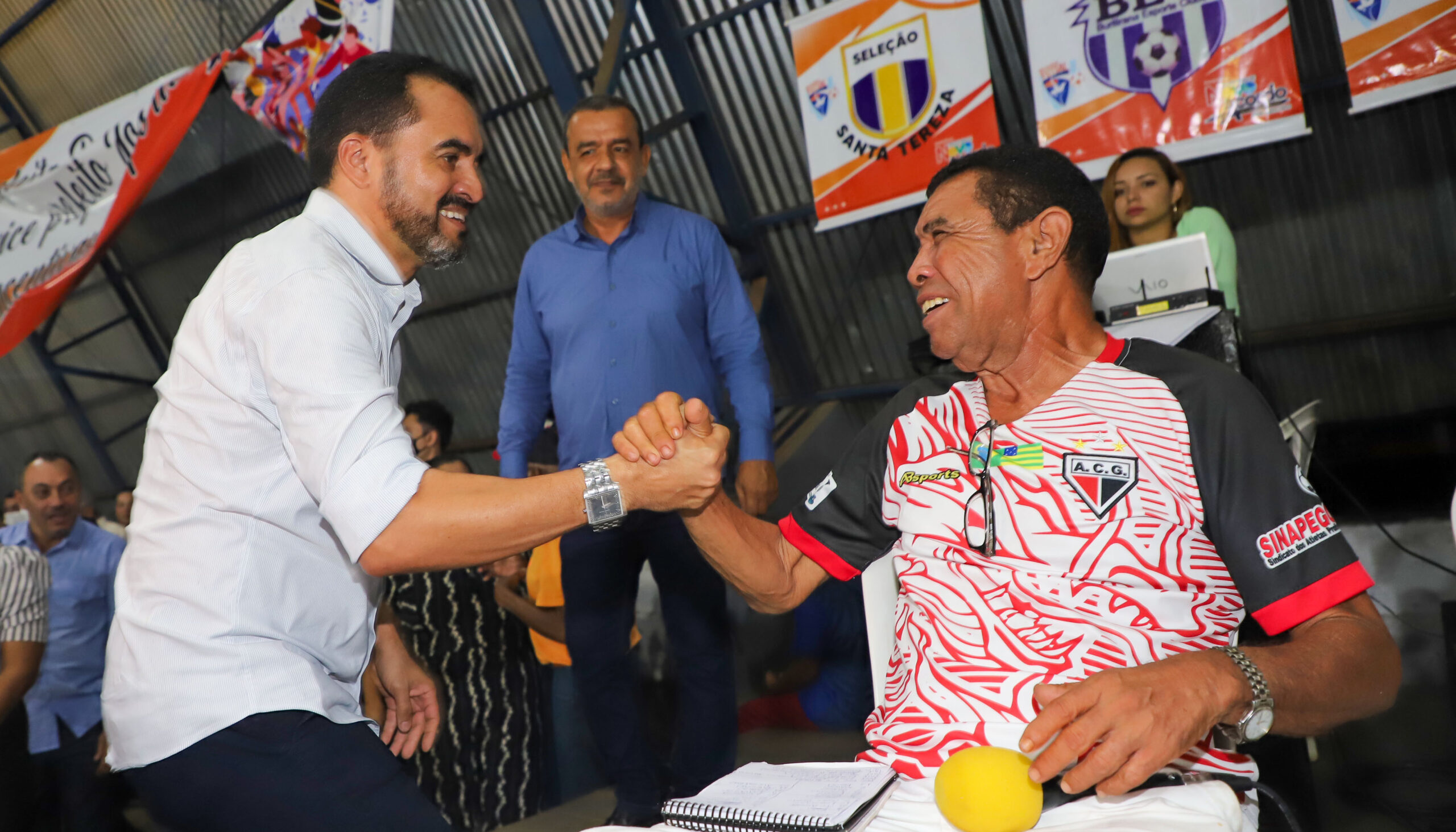 Governador Wanderlei Barbosa lamenta a morte do radialista Domingos Santos
