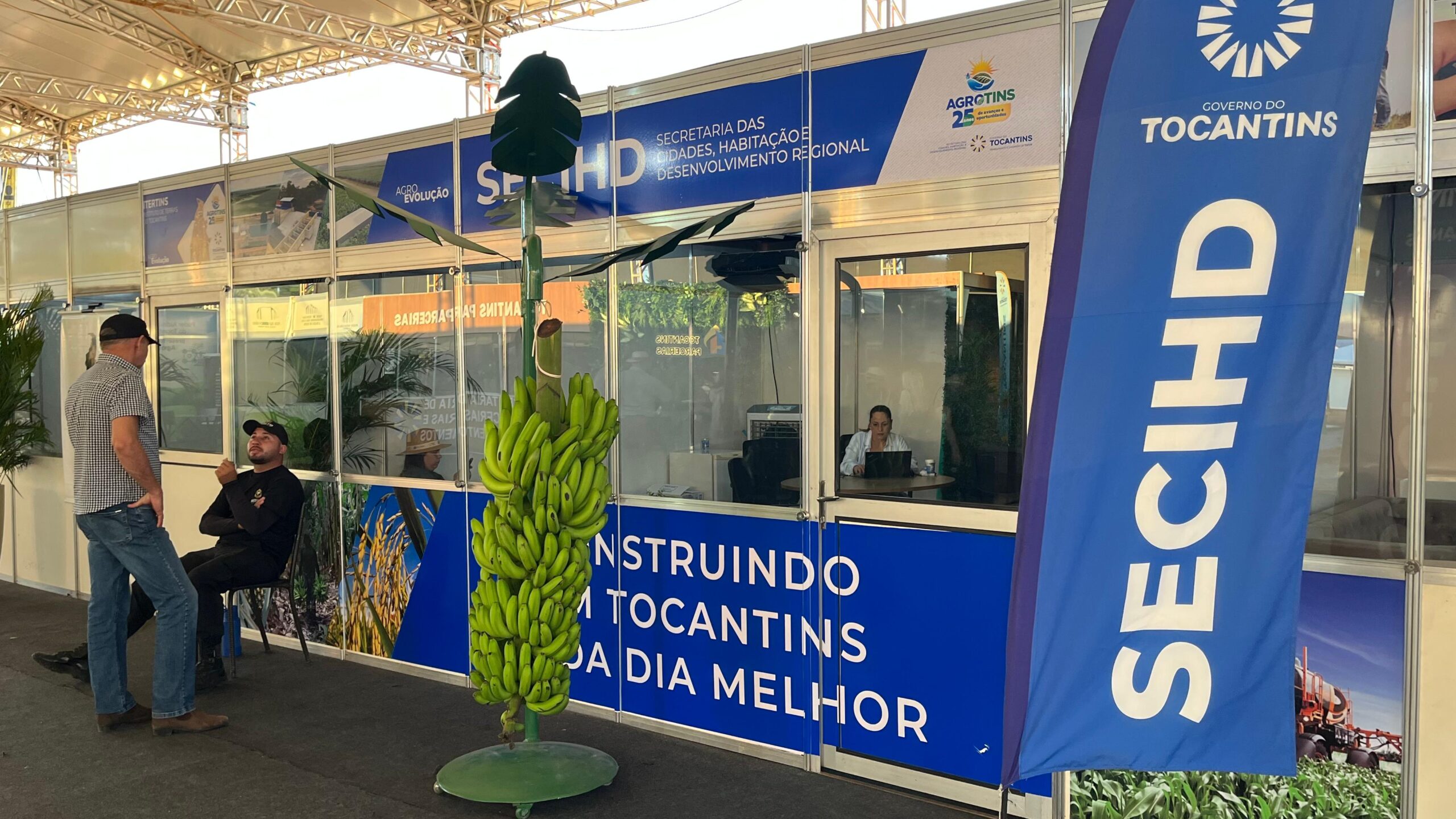 Secihd participa da Agrotins 2025 com foco em projetos públicos de irrigação
