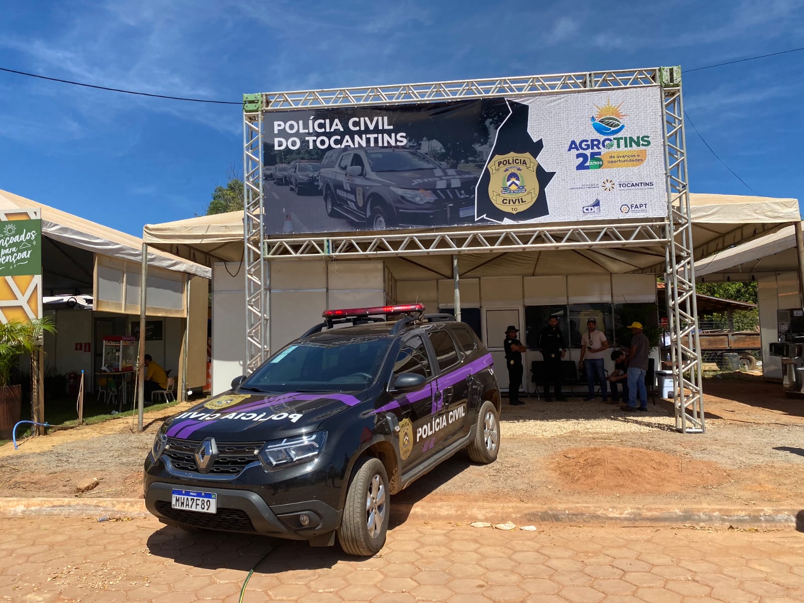 Agrotins 25 anos: Polícia Civil se faz presente na maior feira agrotecnológica do norte do Brasil