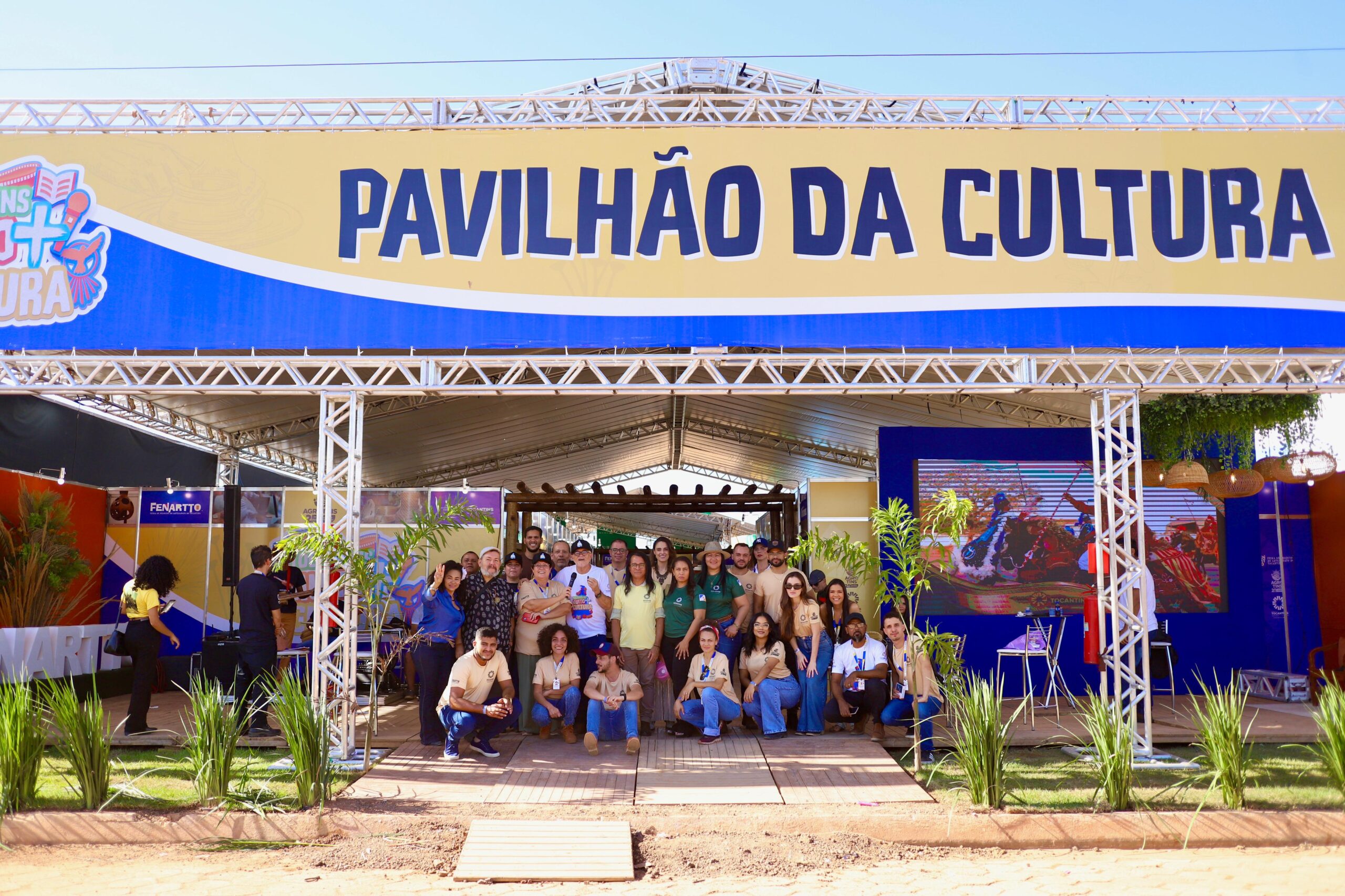 Pavilhão da Cultura faz sucesso no primeiro dia da Agrotins