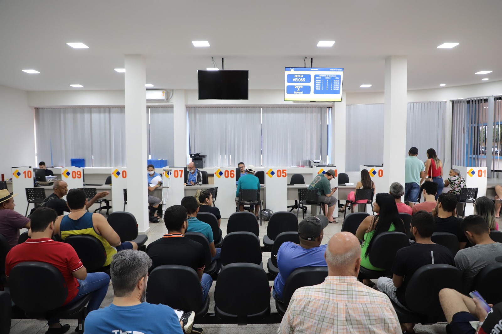 Com mais de 77 mil processos, Detran/TO registra aumento de 27% no número de atendimento no mês de junho