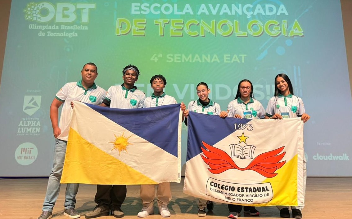 Estudantes de Paranã apresentam projeto na Semana Escola Avançada de Tecnologia, em São Paulo