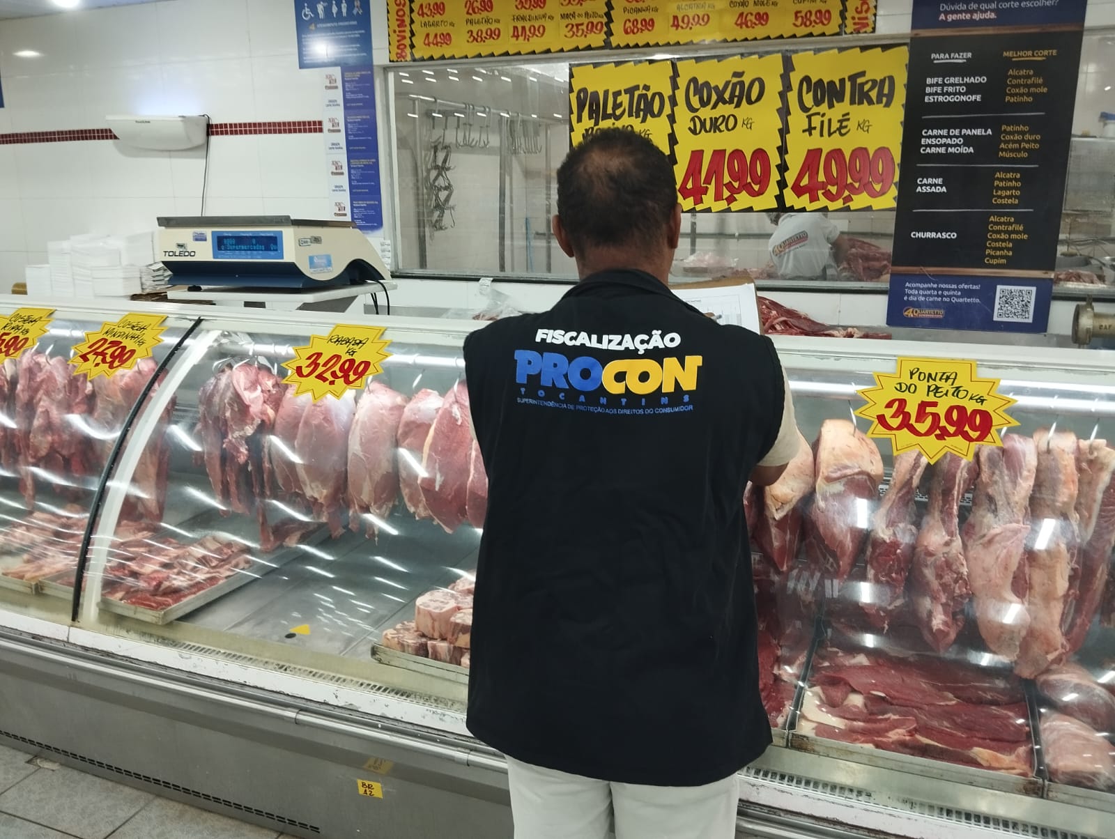 Procon Tocantins encontra variação de até 100% nos preços das carnes em Gurupi