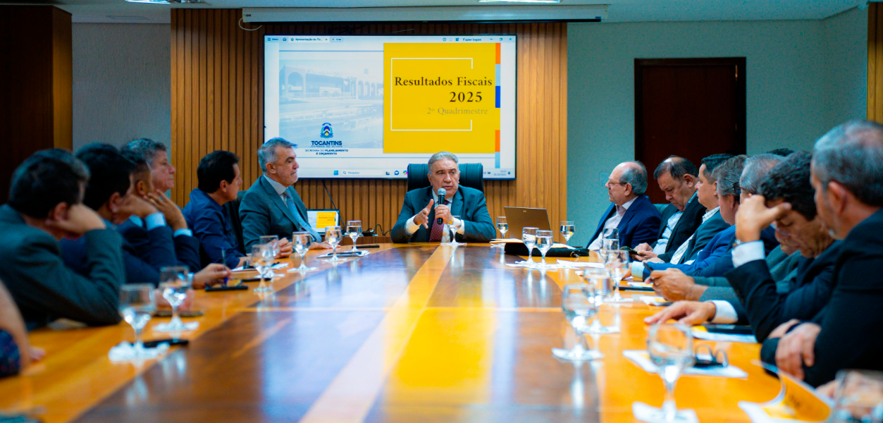 Governador Laurez Moreira apresenta resultados fiscais à Assembleia Legislativa e detalha medidas que preveem redução do déficit para R$ 150 milhões