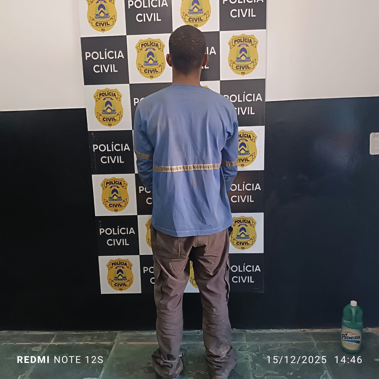 Em Arraias, Polícia Civil prende homem por violência doméstica praticada contra familiares