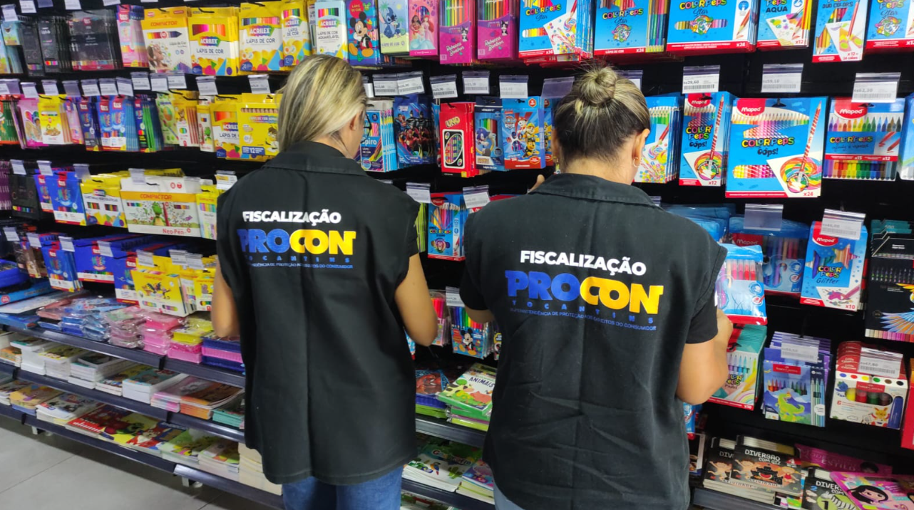 Procon Tocantins encontra variação de até 300% em materiais escolares em Araguaína