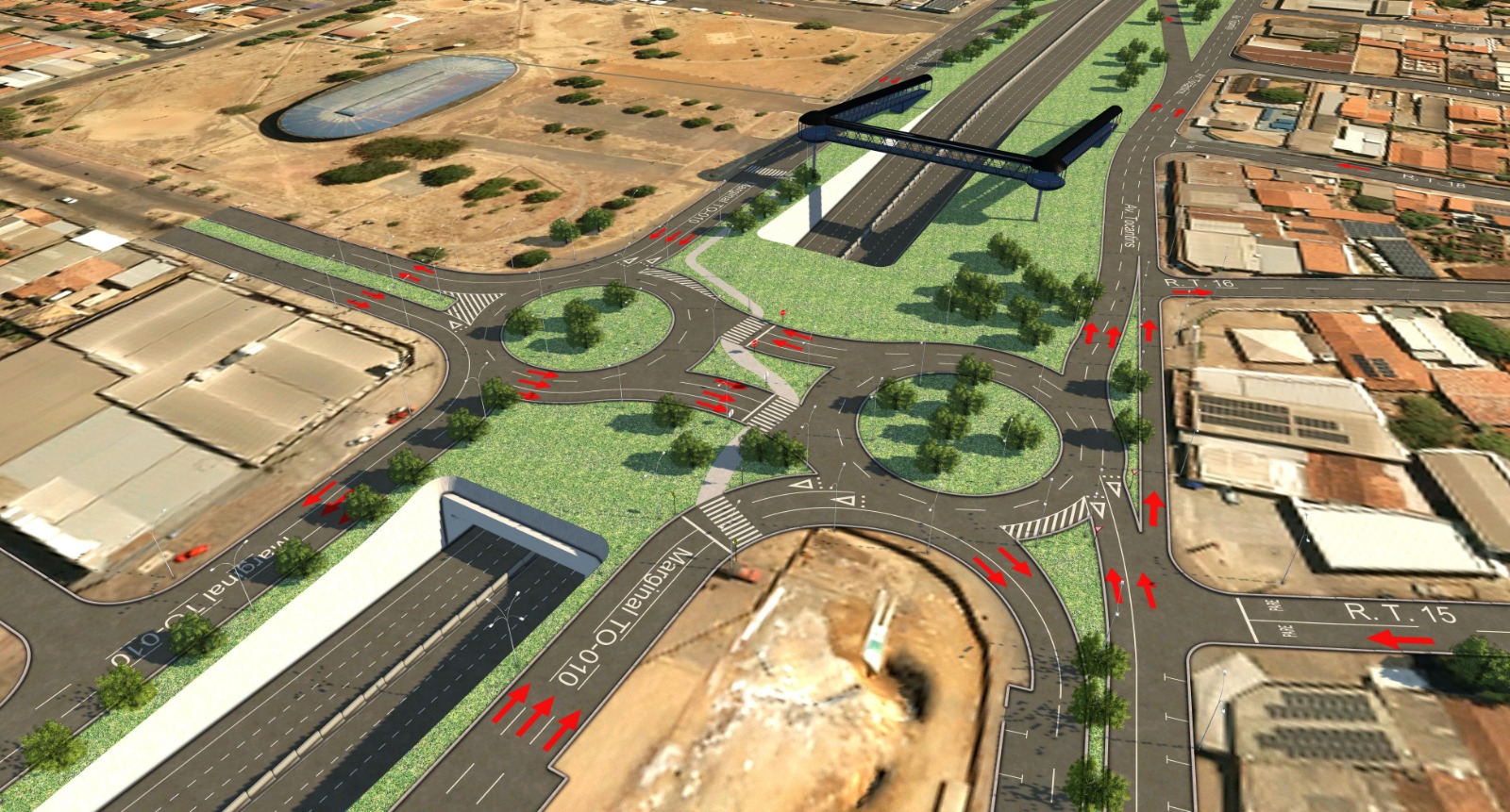 Prefeitura estuda requalificação de acesso da BR-010 em Taquaralto