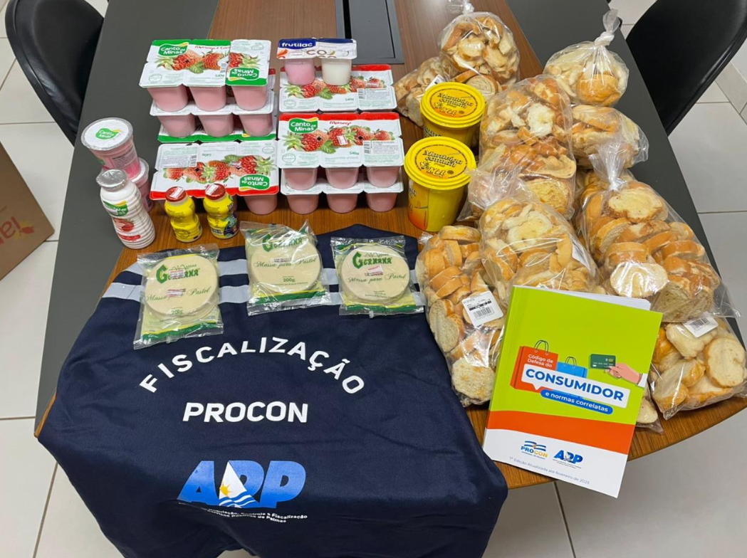 Procon de Palmas apreende produtos irregulares em estabelecimento da região sul da Capital