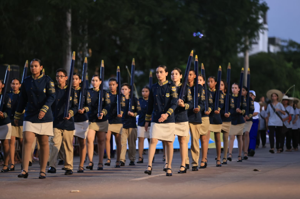 Desfile cívico em comemoração dos 37 anos de Palmas reforça sentimento de pertencimento e orgulho pela Capital