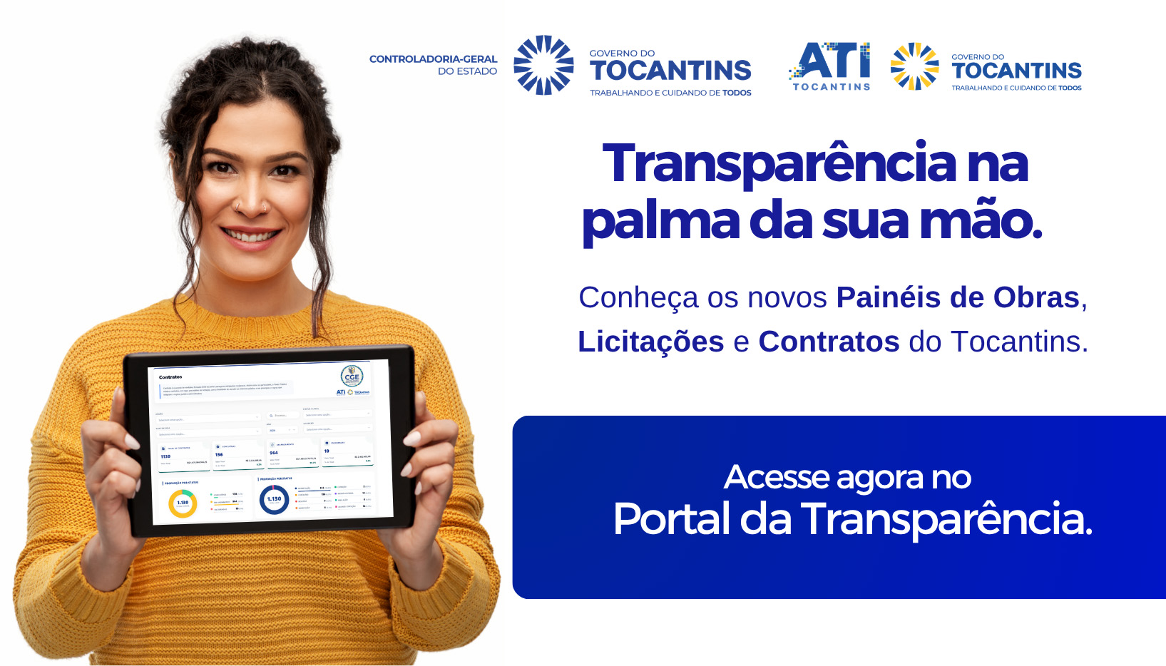 DIMENSÃO SITE - PRONTO (872 x 498 px) - 13 Governo do Tocantins amplia transparência pública com plataforma digital de acompanhamento de obras, licitações e contratos
