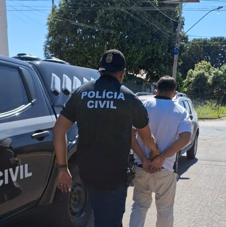 Em Dianópolis, Polícia Civil prende investigado por roubo ocorrido em Porto Alegre do Tocantins