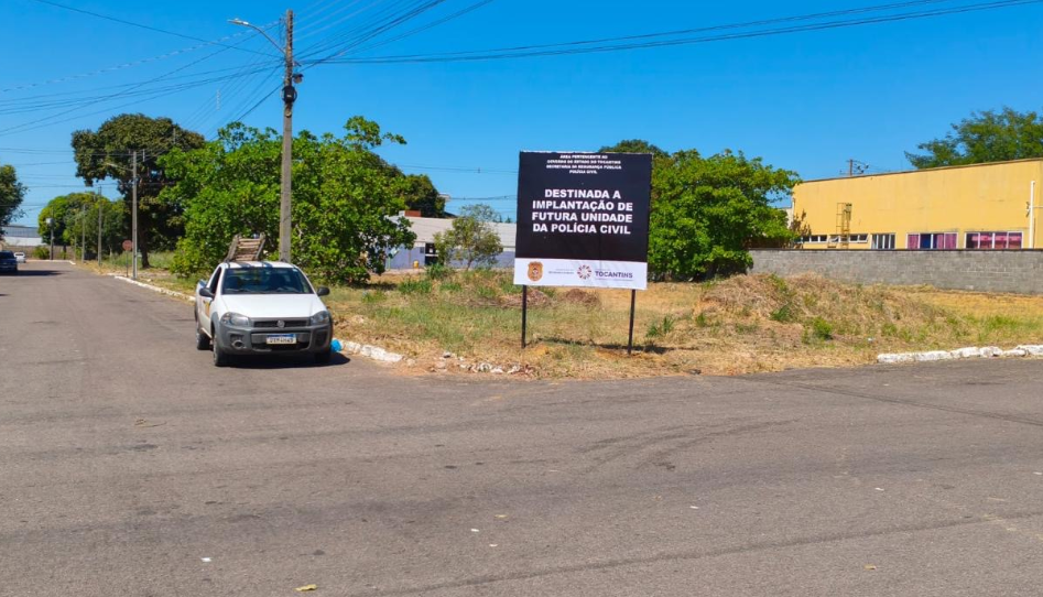 Governo do Tocantins oficializa destinação de área para construção do Complexo de Delegacias da Polícia Civil em Gurupi
