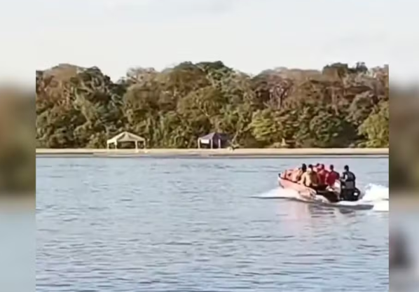 Criança desaparece no Rio Tocantins e bombeiros iniciam buscas