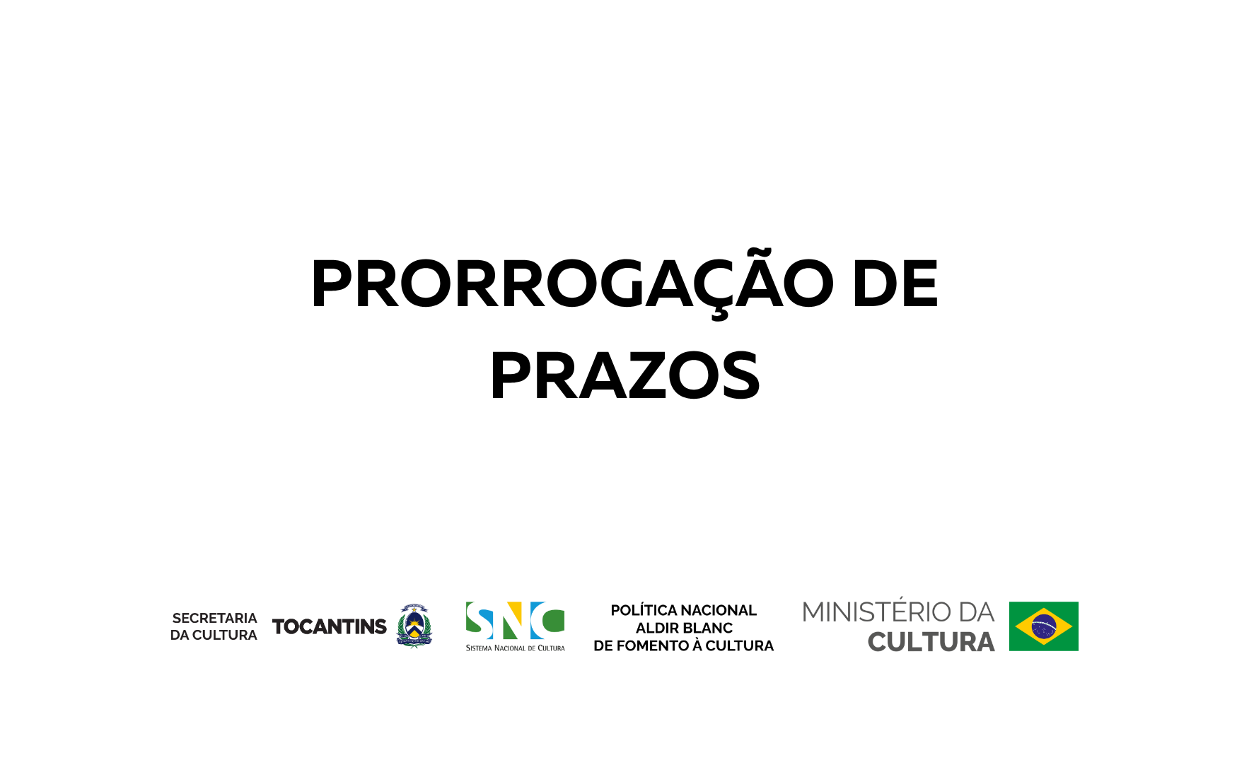 capa layout site Prazos para inscrições do Ciclo 2 da PNAB Tocantins são prorrogados
