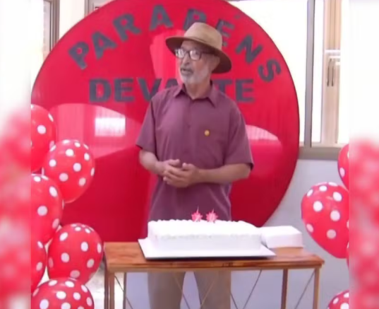 Aos 70, doador celebra 45 anos ajudando a salvar vidas no TO