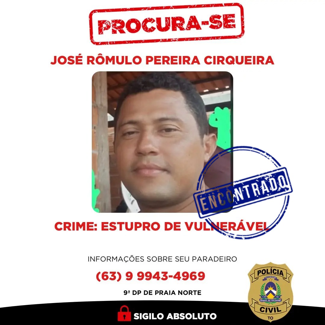 Polícia Civil cumpre prisão preventiva de investigado por estupro de vulnerável em Praia Norte