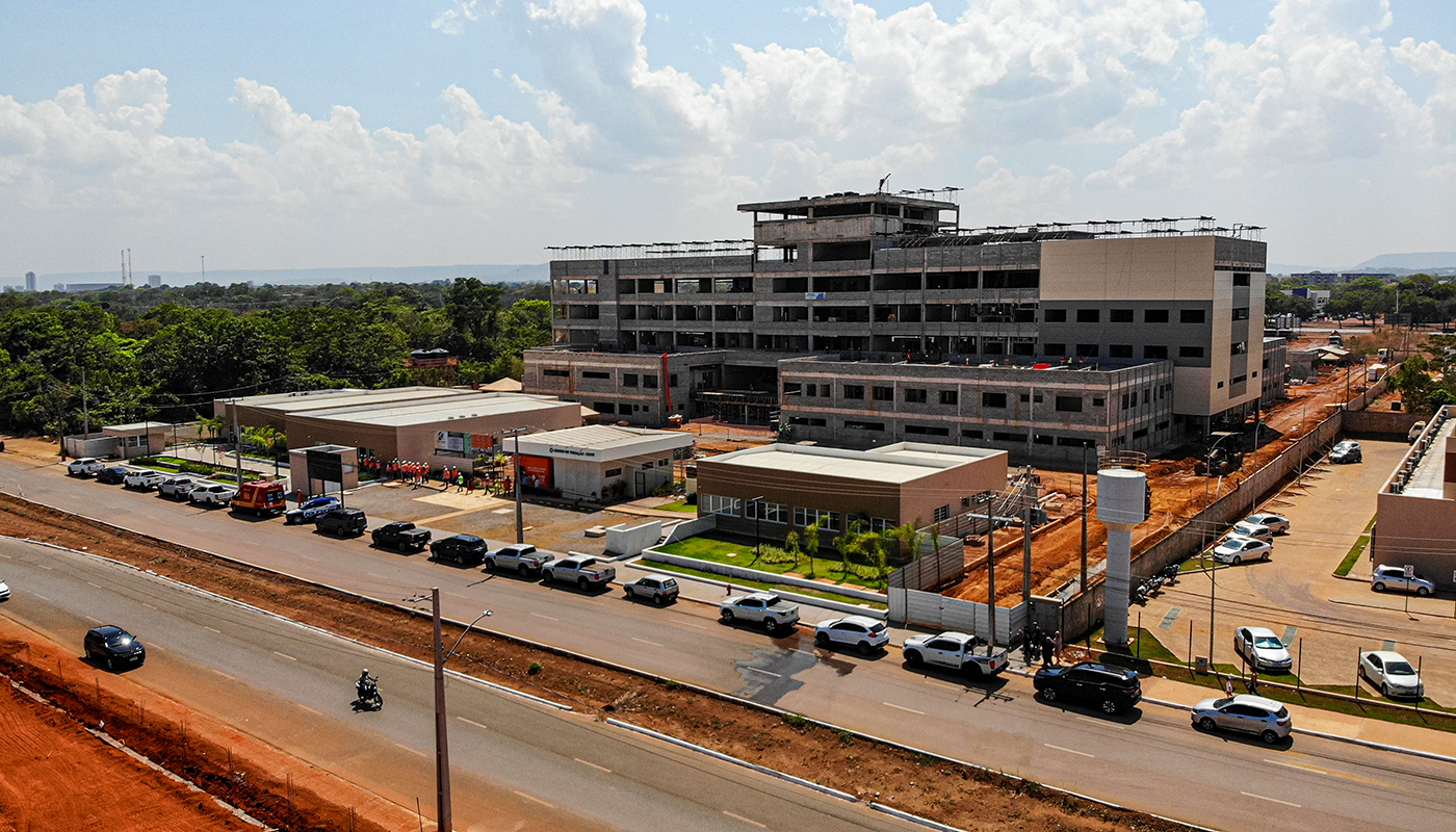 Obras do Hospital da Mulher e Maternidade Estadual chegam a quase 80% de execução