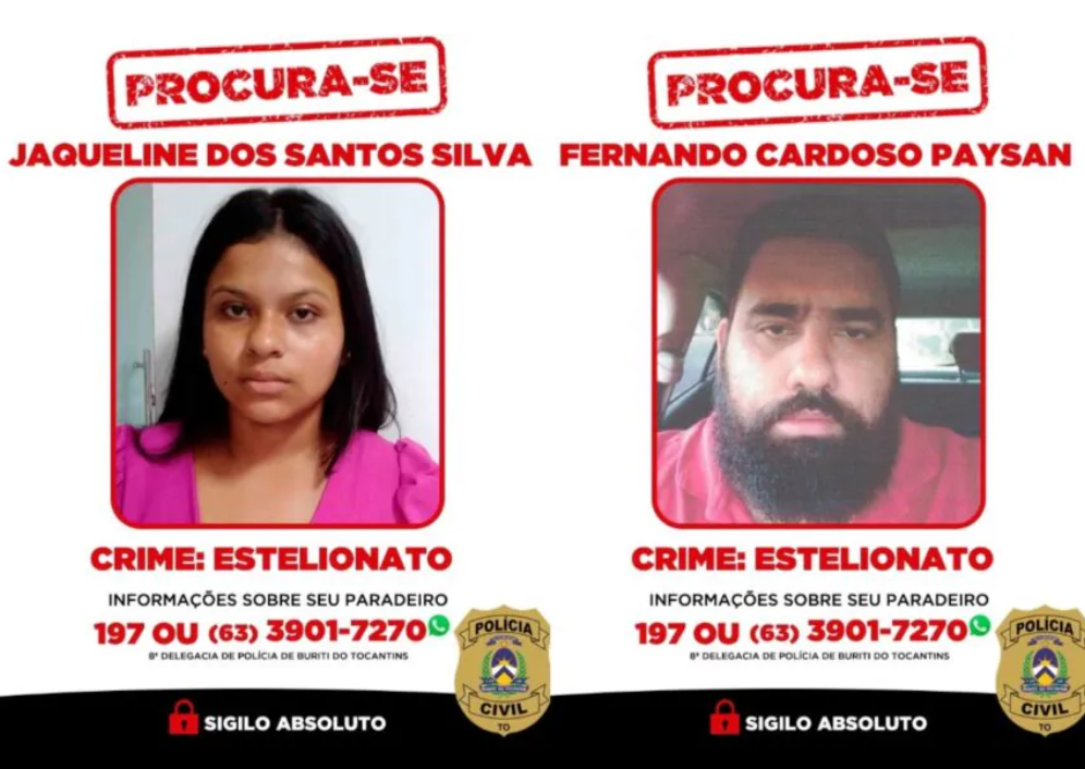 Screenshot 2026-09-09 12.42.25 Polícia Civil procura dois suspeitos de estelionato contra idosos no Bico do Papagaio