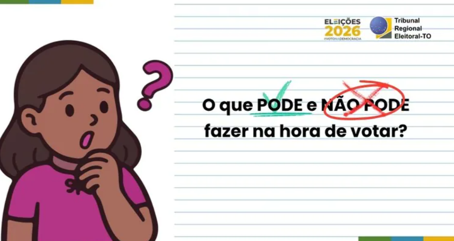 Screenshot 2026-09-30 13.20.26 Eleições 2026: veja o que pode e não pode na hora de votar