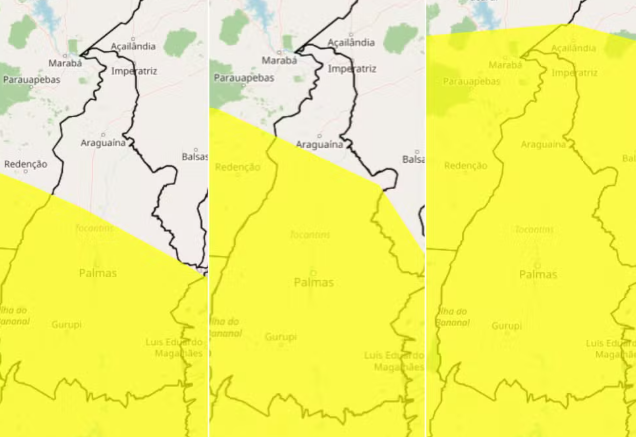 Screenshot 2026-10-16 00.35.33 Tocantins tem alerta de tempestade e previsão de chuva até domingo